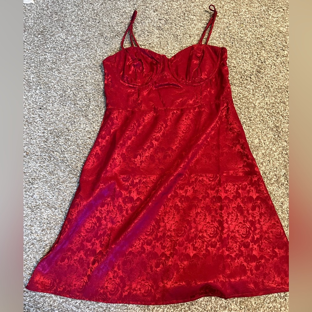 Red Princess Polly dress